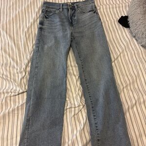 Kensie Light Blue Straight Leg Jeans
